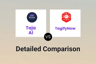 Taja AI vs TagifyNow Detailed comparison features, price