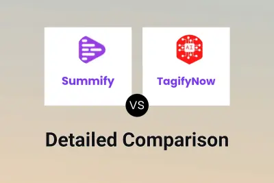 Summify vs TagifyNow Detailed comparison features, price