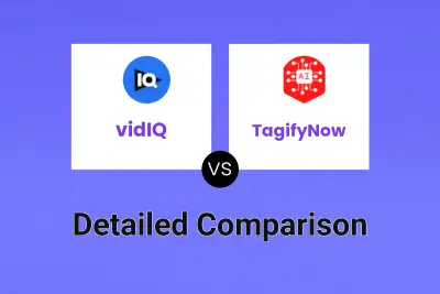 vidIQ vs TagifyNow Detailed comparison features, price