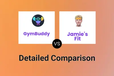 GymBuddy vs Jamie's Fit Detailed comparison features, price