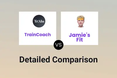 TrainCoach vs Jamie's Fit Detailed comparison features, price