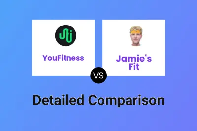 YouFitness vs Jamie's Fit Detailed comparison features, price