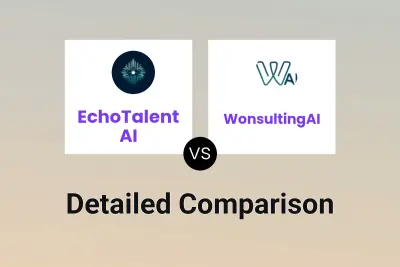 EchoTalent AI vs WonsultingAI Detailed comparison features, price