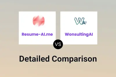 Resume-AI.me vs WonsultingAI Detailed comparison features, price