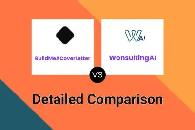 BuildMeACoverLetter vs WonsultingAI Detailed comparison features, price