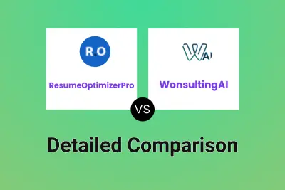 ResumeOptimizerPro vs WonsultingAI Detailed comparison features, price