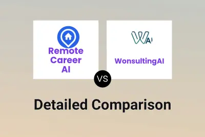 Remote Career AI vs WonsultingAI Detailed comparison features, price