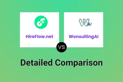 HireFlow.net vs WonsultingAI Detailed comparison features, price