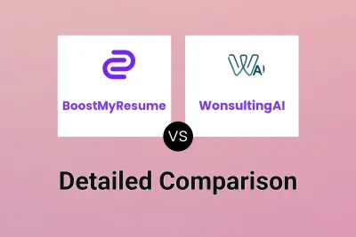 BoostMyResume vs WonsultingAI Detailed comparison features, price