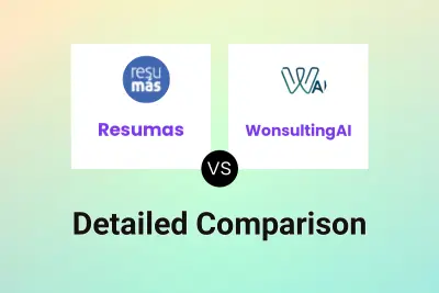 Resumas vs WonsultingAI Detailed comparison features, price