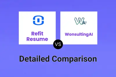 Refit Resume vs WonsultingAI Detailed comparison features, price