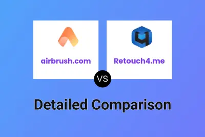 airbrush.com vs Retouch4.me Detailed comparison features, price