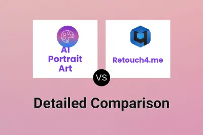 AI Portrait Art vs Retouch4.me Detailed comparison features, price