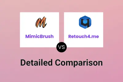 MimicBrush vs Retouch4.me Detailed comparison features, price