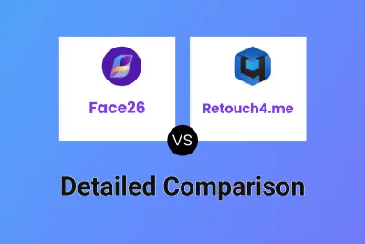 Face26 vs Retouch4.me Detailed comparison features, price