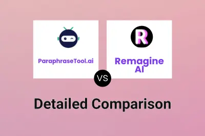 ParaphraseTool.ai vs Remagine AI Detailed comparison features, price