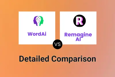 WordAi vs Remagine AI Detailed comparison features, price