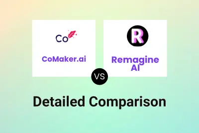 CoMaker.ai vs Remagine AI Detailed comparison features, price