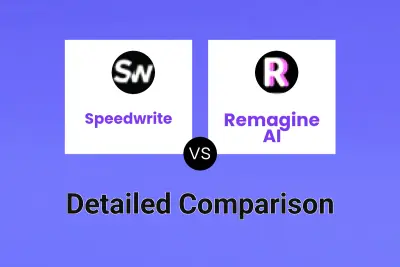 Speedwrite vs Remagine AI Detailed comparison features, price