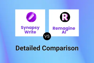 Synapsy Write vs Remagine AI Detailed comparison features, price