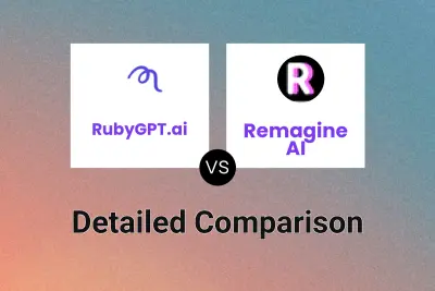 RubyGPT.ai vs Remagine AI Detailed comparison features, price