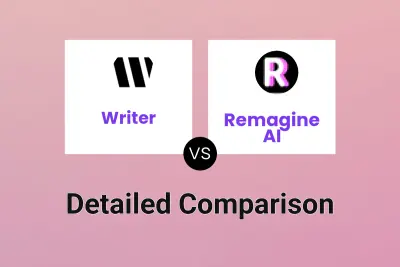 Writer vs Remagine AI Detailed comparison features, price