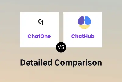 ChatOne vs ChatHub Detailed comparison features, price