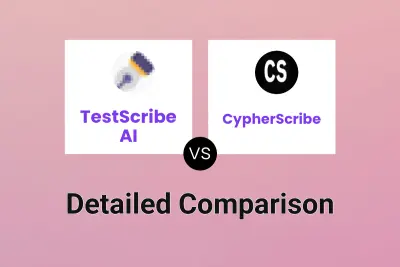 TestScribe AI vs CypherScribe Detailed comparison features, price