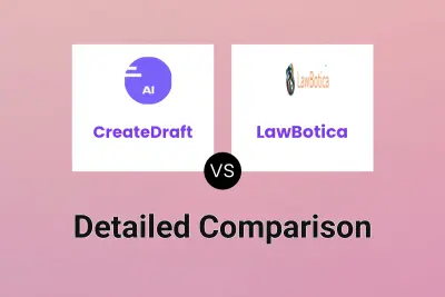 CreateDraft vs LawBotica Detailed comparison features, price