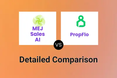 MEJ Sales AI vs PropFlo Detailed comparison features, price