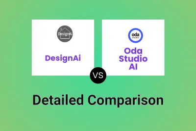 DesignAi vs Oda Studio AI Detailed comparison features, price