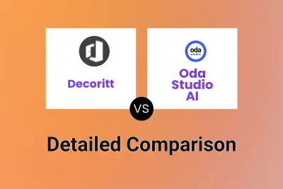 Decoritt vs Oda Studio AI Detailed comparison features, price