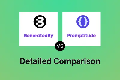 GeneratedBy vs Promptitude Detailed comparison features, price