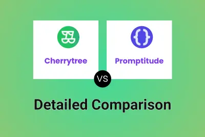 Cherrytree vs Promptitude Detailed comparison features, price