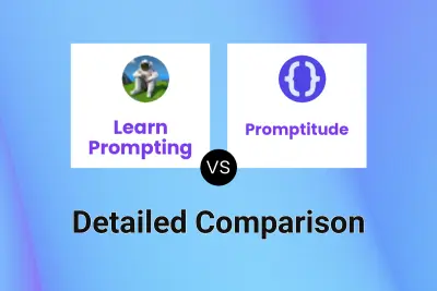 Learn Prompting vs Promptitude Detailed comparison features, price