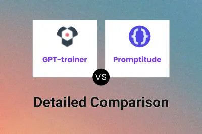 GPT-trainer vs Promptitude Detailed comparison features, price