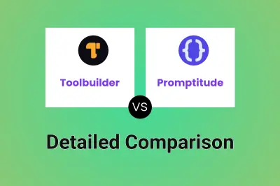 Toolbuilder vs Promptitude Detailed comparison features, price