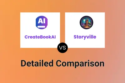 CreateBookAI vs Storyville Detailed comparison features, price