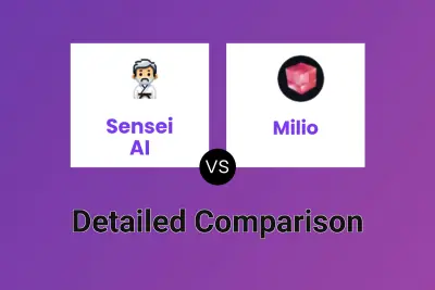 Sensei AI vs Milio Detailed comparison features, price