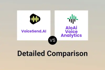 VoiceSend.AI vs AloAi Voice Analytics Detailed comparison features, price