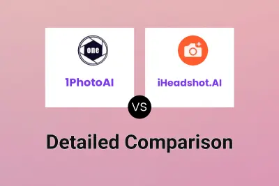 1PhotoAI vs iHeadshot.AI Detailed comparison features, price