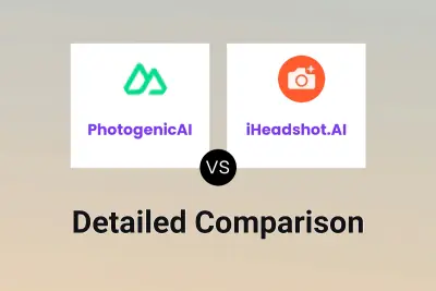 PhotogenicAI vs iHeadshot.AI Detailed comparison features, price