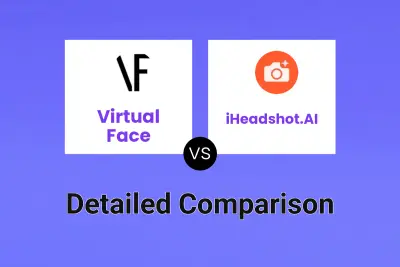 Virtual Face vs iHeadshot.AI Detailed comparison features, price