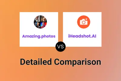 Amazing.photos vs iHeadshot.AI Detailed comparison features, price