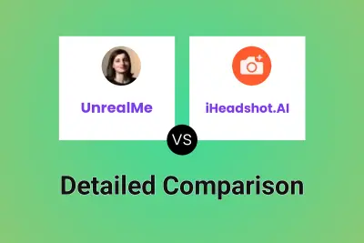 UnrealMe vs iHeadshot.AI Detailed comparison features, price