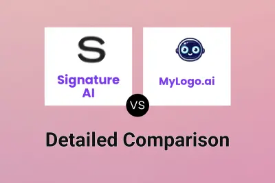 Signature AI vs MyLogo.ai Detailed comparison features, price