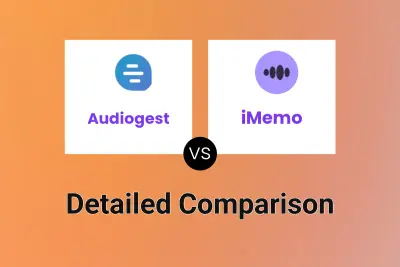 Audiogest vs iMemo Detailed comparison features, price