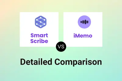 Smart Scribe vs iMemo Detailed comparison features, price