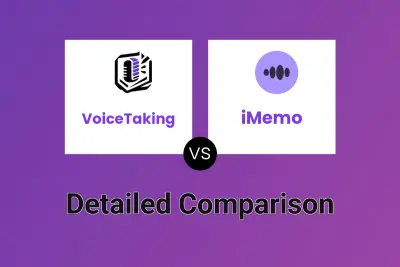 VoiceTaking vs iMemo Detailed comparison features, price