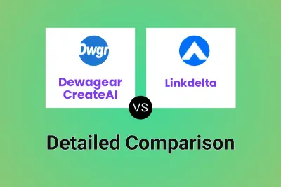 Dewagear CreateAI vs Linkdelta Detailed comparison features, price